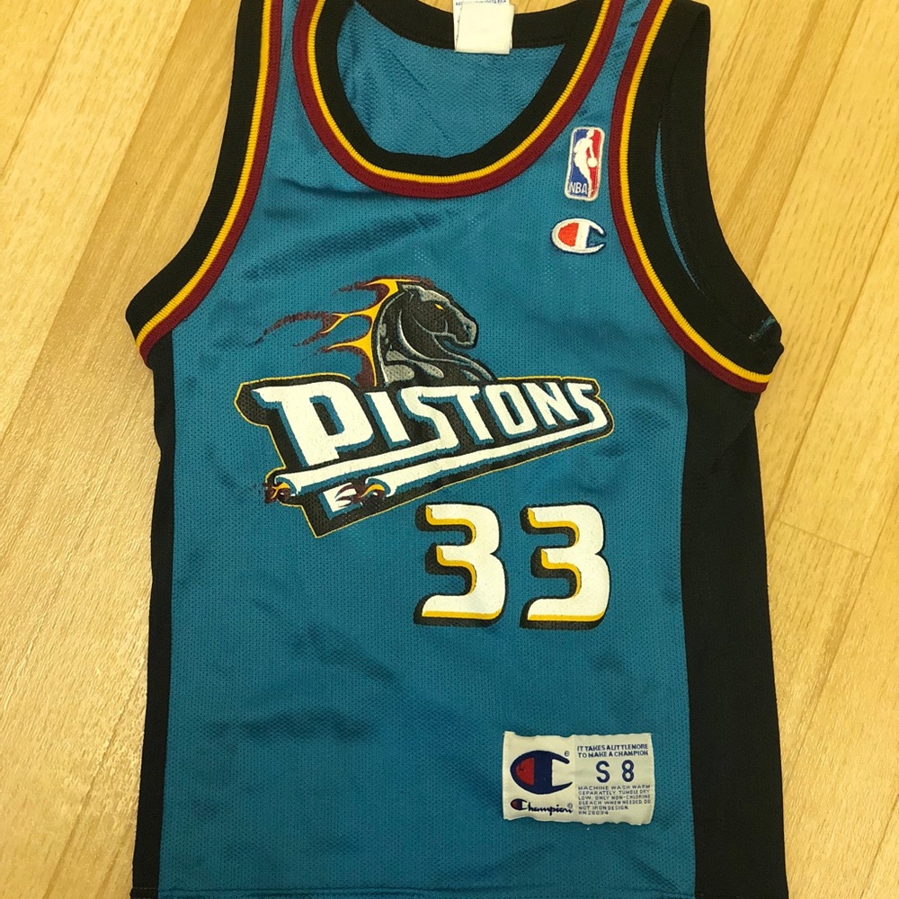 Grant Hill Pistons Jersey